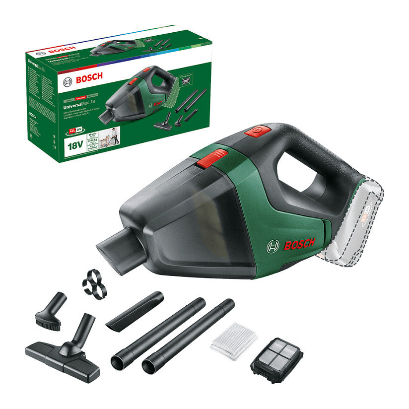 Aspirador Bosch UniversalVac 18 Baretool - Bosch