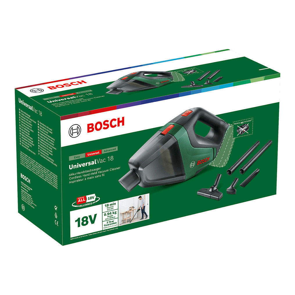 Aspirador Bosch UniversalVac 18 Baretool - Bosch