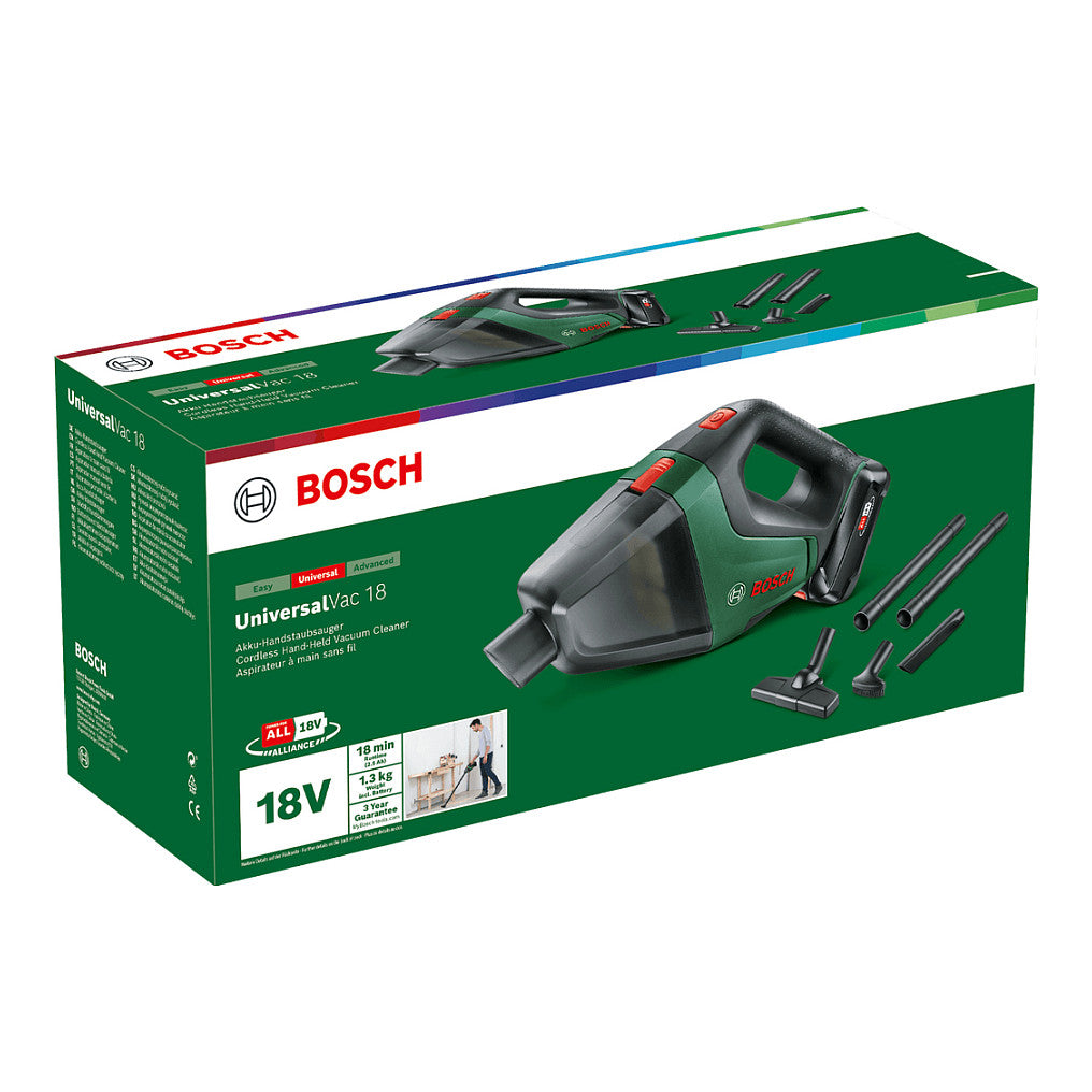 Aspirador Bosch UniversalVac 18 (1x2.5Ah) - Bosch