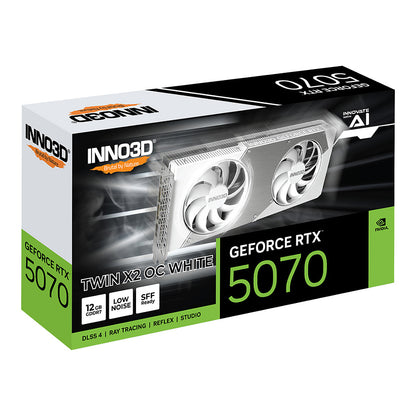 RTX 5070 12GB Inno3D TWIN X2 OC WHITE GDDR7 3 Fan - Inno3D