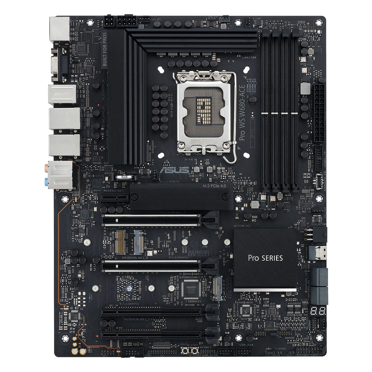 Motherboard ASUS MB PRO WS W680-ACE (Intel.1700.DDR5.ATX.ECC) - ASUS