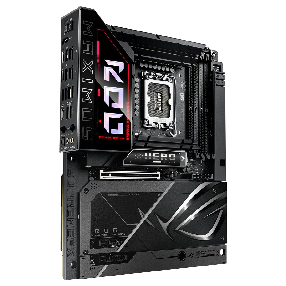 Motherboard ASUS MB ROG MAXIMUS Z890 HERO BTF (Intel.LGA1851.DDR5.ATX) - ASUS