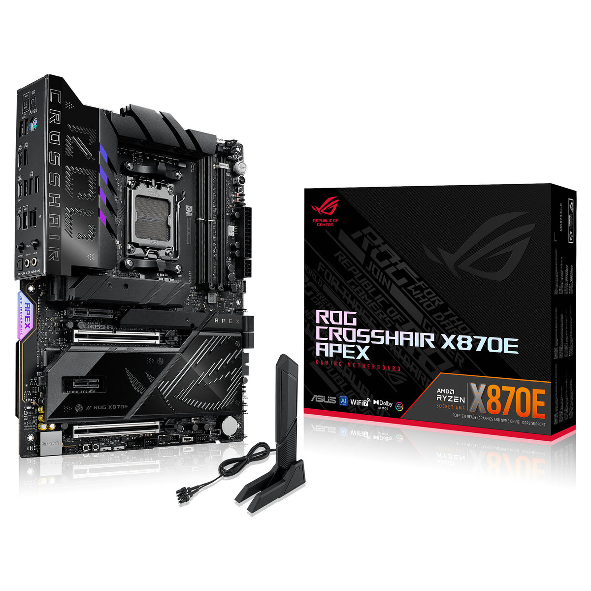 Motherboard ASUS MB ROG CROSSHAIR X870E APEX (AMD.AM5.DDR5.ATX) - ASUS