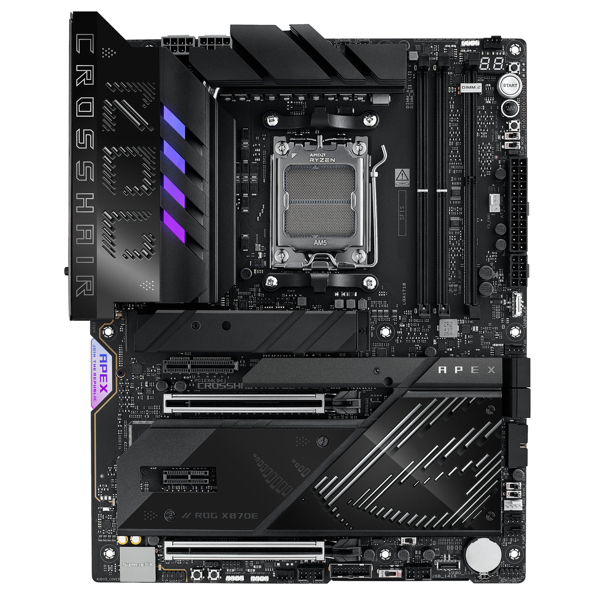 Motherboard ASUS MB ROG CROSSHAIR X870E APEX (AMD.AM5.DDR5.ATX) - ASUS