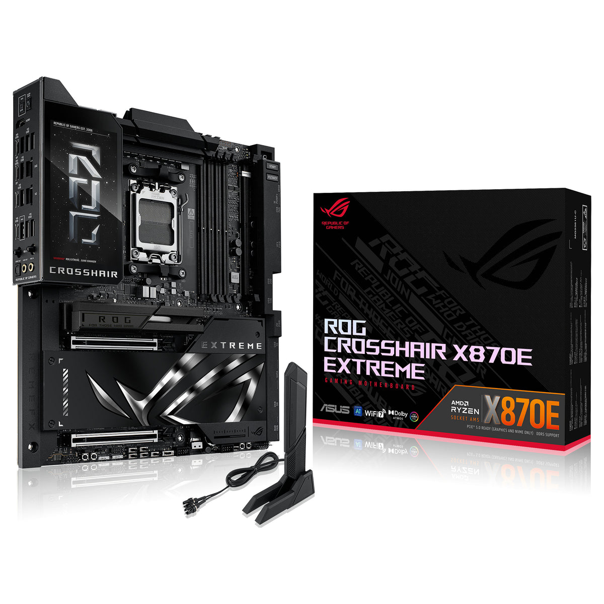 Motherboard ASUS MB ROG CROSSHAIR X870E EXTREME (AMD.AM5.DDR5.E-ATX) - ASUS