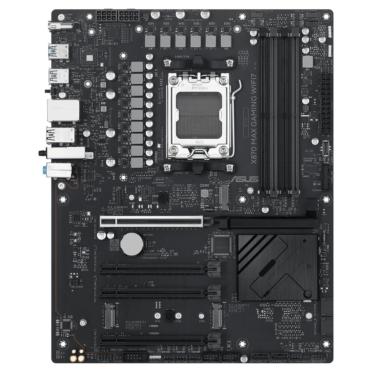 Motherboard ASUS MB X870 MAX GAMING WIFI7 (AMD.AM5.DDR5.ATX) - ASUS