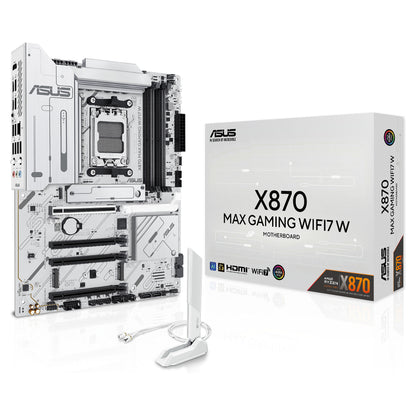 Motherboard ASUS MB X870 MAX GAMING WIFI7 W (AMD.AM5.DDR5.ATX) - ASUS