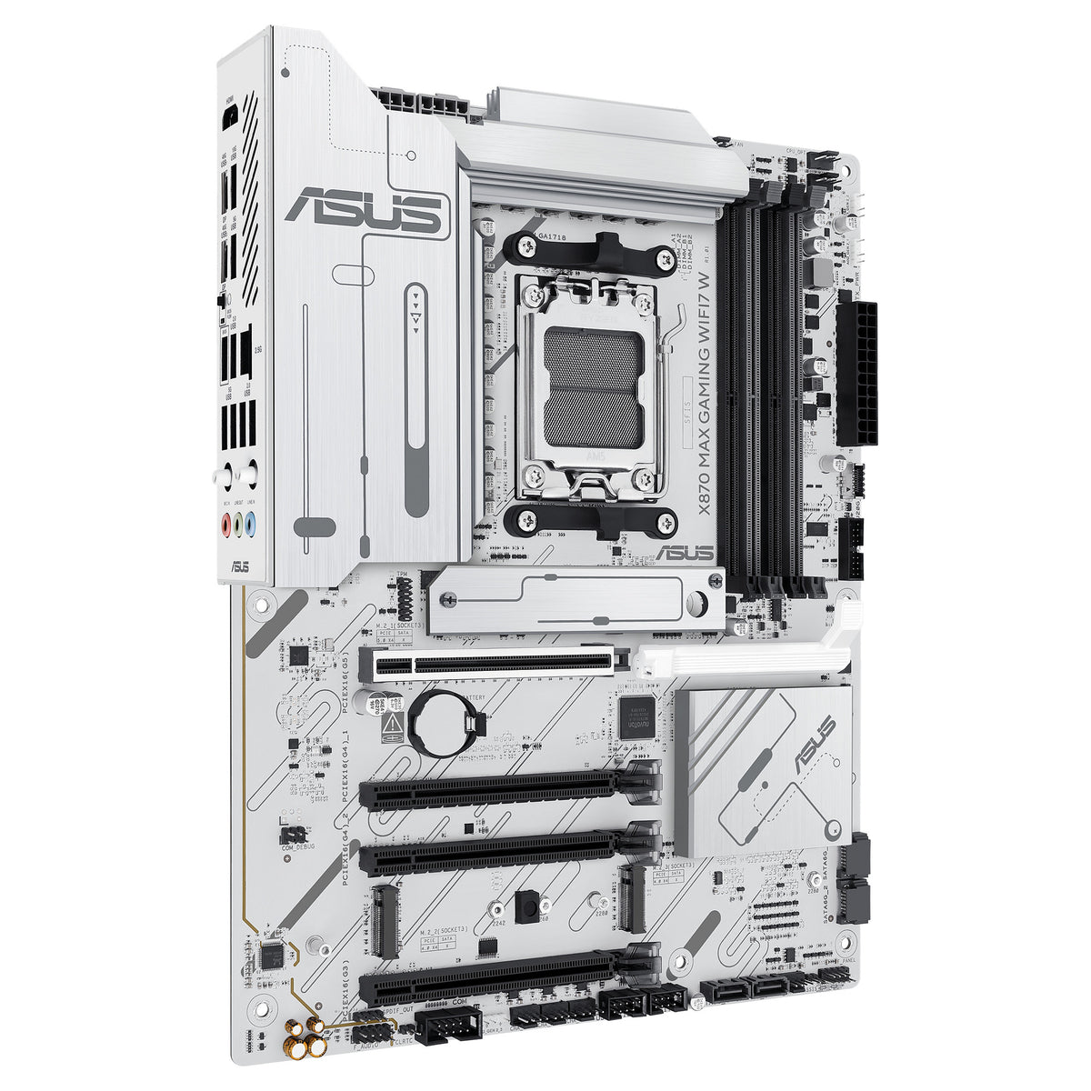 Motherboard ASUS MB X870 MAX GAMING WIFI7 W (AMD.AM5.DDR5.ATX) - ASUS