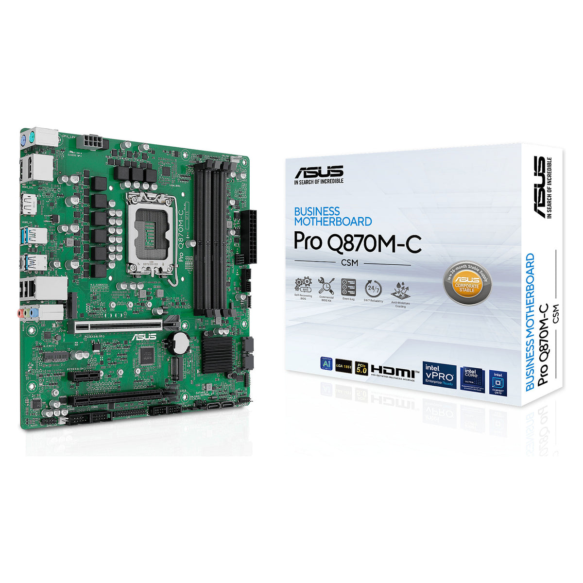 Motherboard ASUS PRO Q870M-C-CSM - ASUS