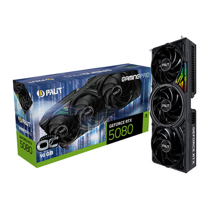 RTX 5080 16GB Palit GamingPro OC GDDR7 3 Fan - Palit