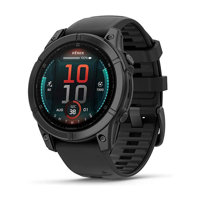 Garmin fenix E (47mm) schwarz/schiefergrau - Garmin