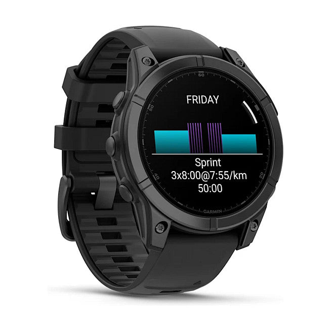 Garmin fenix E (47mm) schwarz/schiefergrau - Garmin