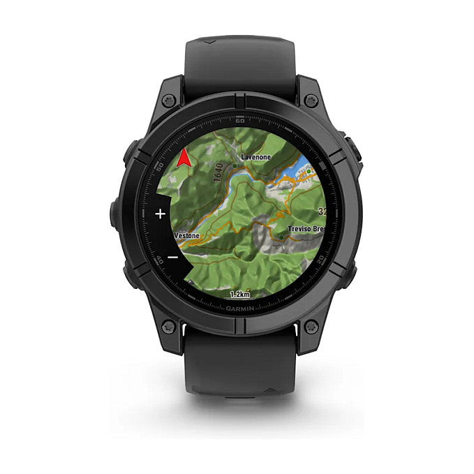 Garmin fenix E (47mm) schwarz/schiefergrau - Garmin