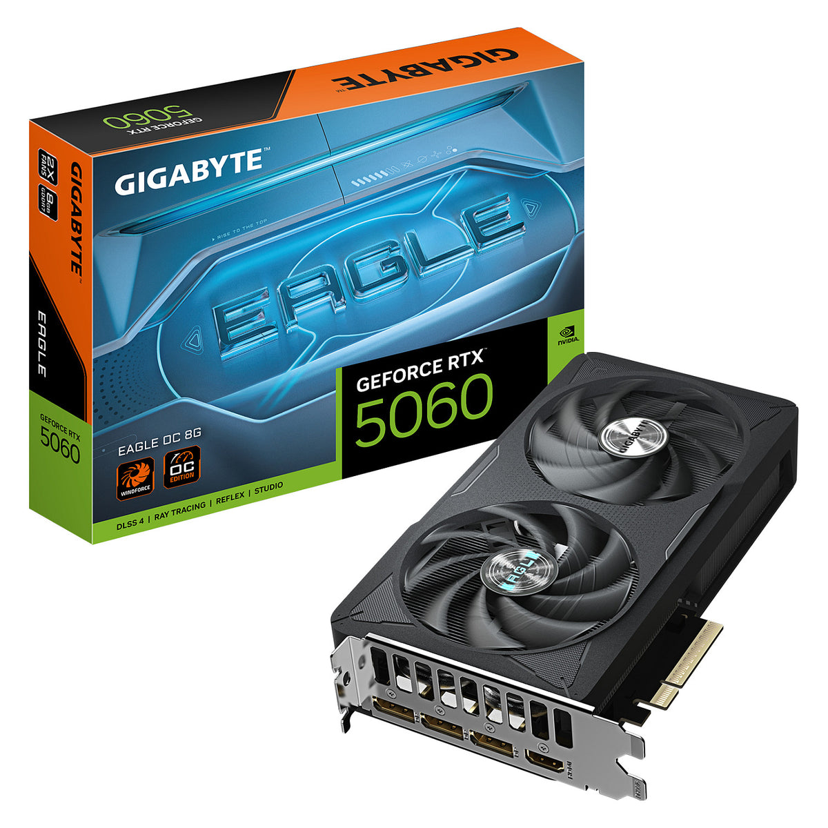 RTX 5060 8GB GIGABYTE EAGLE OC GDDR7 - Gigabyte
