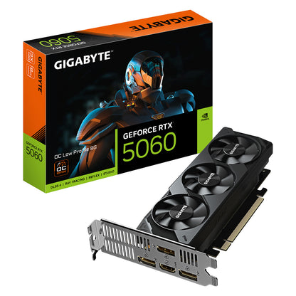RTX 5060 8GB GIGABYTE OC Low Profile GDDR7 3 Fan - Gigabyte