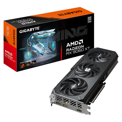 RX 9060 XT 16GB Gigabyte Radeon Gaming OC GDDR6 3 Fan - Gigabyte