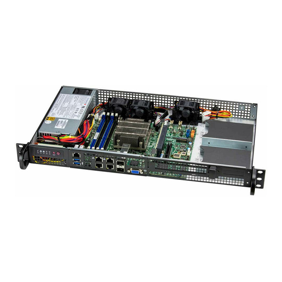 Mini PC Super Micro Server Supermicro Mini-1U X12SDV-4C-SP6F 4x2,5" 200 W - Super Micro