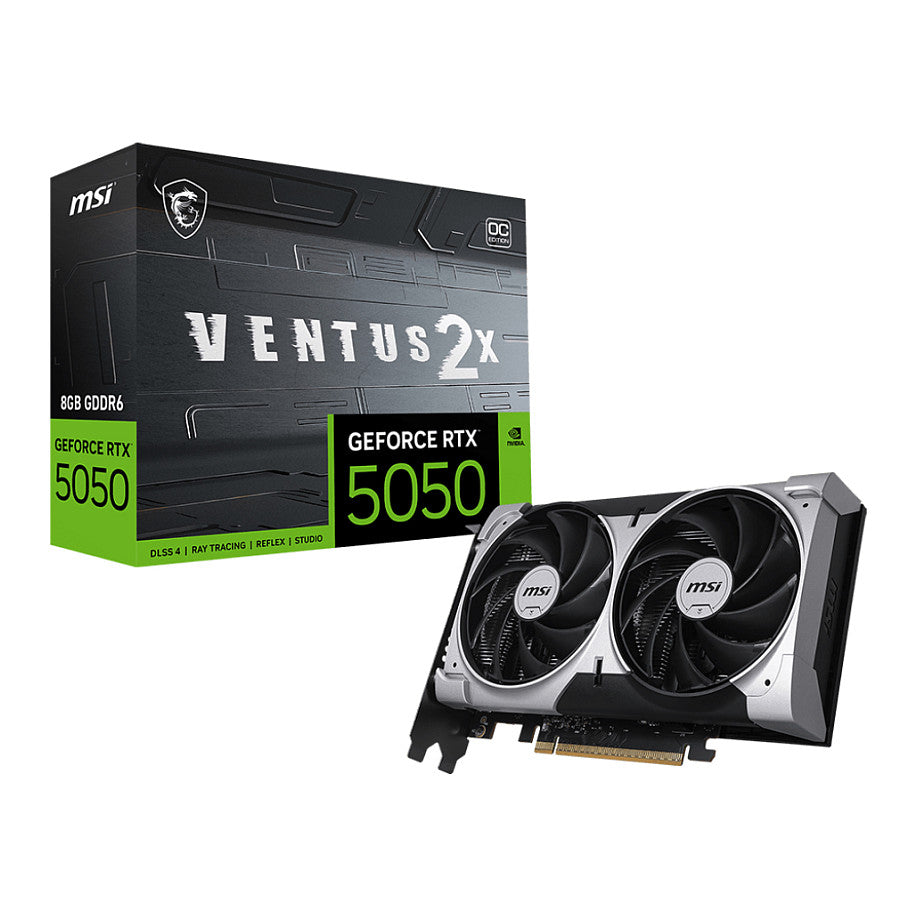 RTX 5050 8G MSI VENTUS 2X OC 8GB GDDR6 - MSI