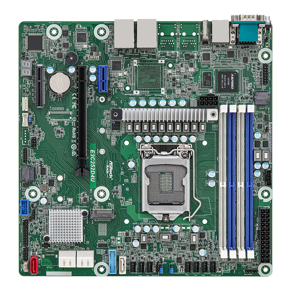 Motherboard ASRock Motherboard E3C252D4U micro-ATX Sockel 1200 Single - ASRock