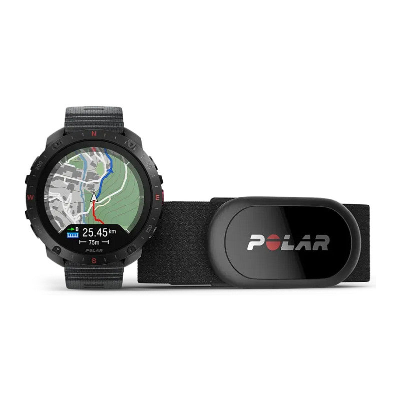 Polar Grit X2 Pro HR S-L Black - Polar