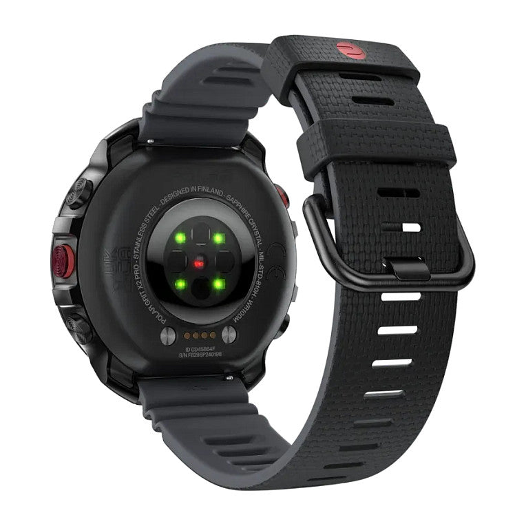 Polar Grit X2 Pro HR S-L Black - Polar
