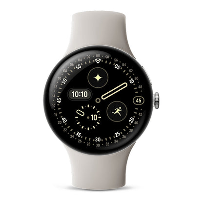 Smartwatch Google Pixel Watch 4 (45 mm) LTE Prateado / porclain - Google