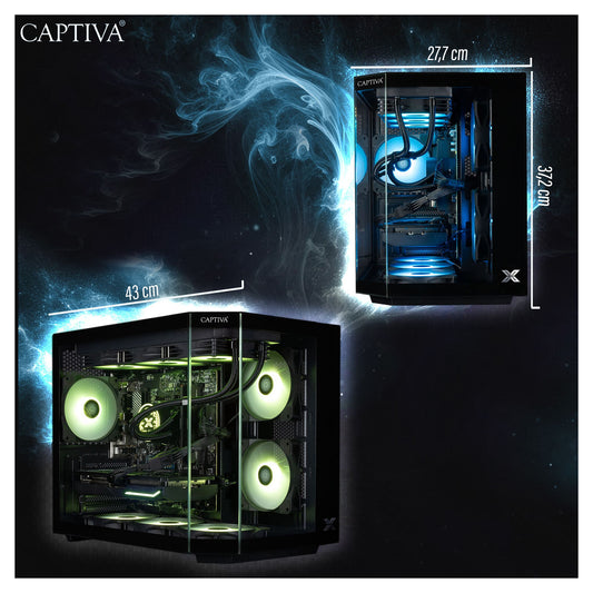 Computador Captiva PC Highend Gaming R90-031 R7-5700X 32 GB/ 1 TB RTX 5070 Win 11 - Captiva