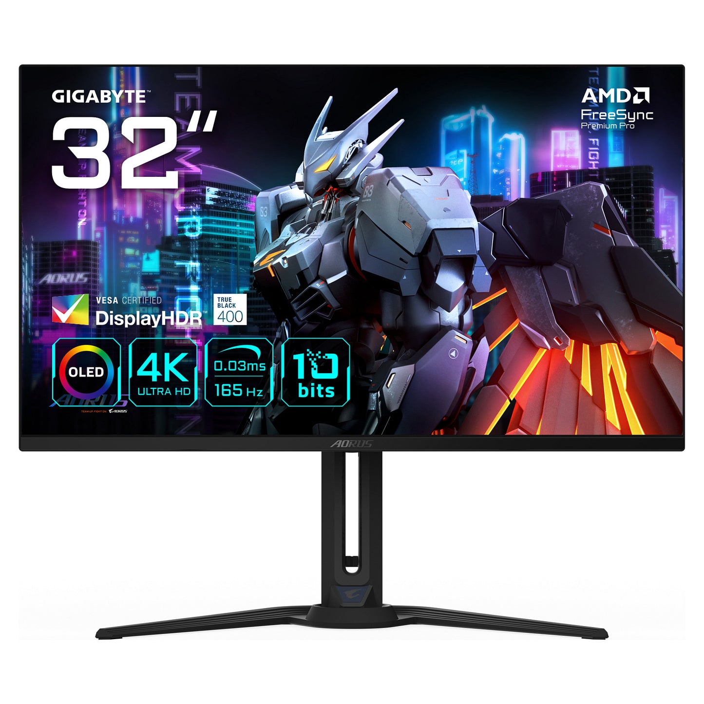 Monitor Gaming Gigabyte Aorus FO32U 31,5'' 4K OLED 165Hz