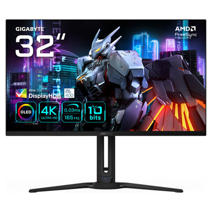 Monitor Gaming Gigabyte Aorus FO32U 31,5'' 4K OLED 165Hz