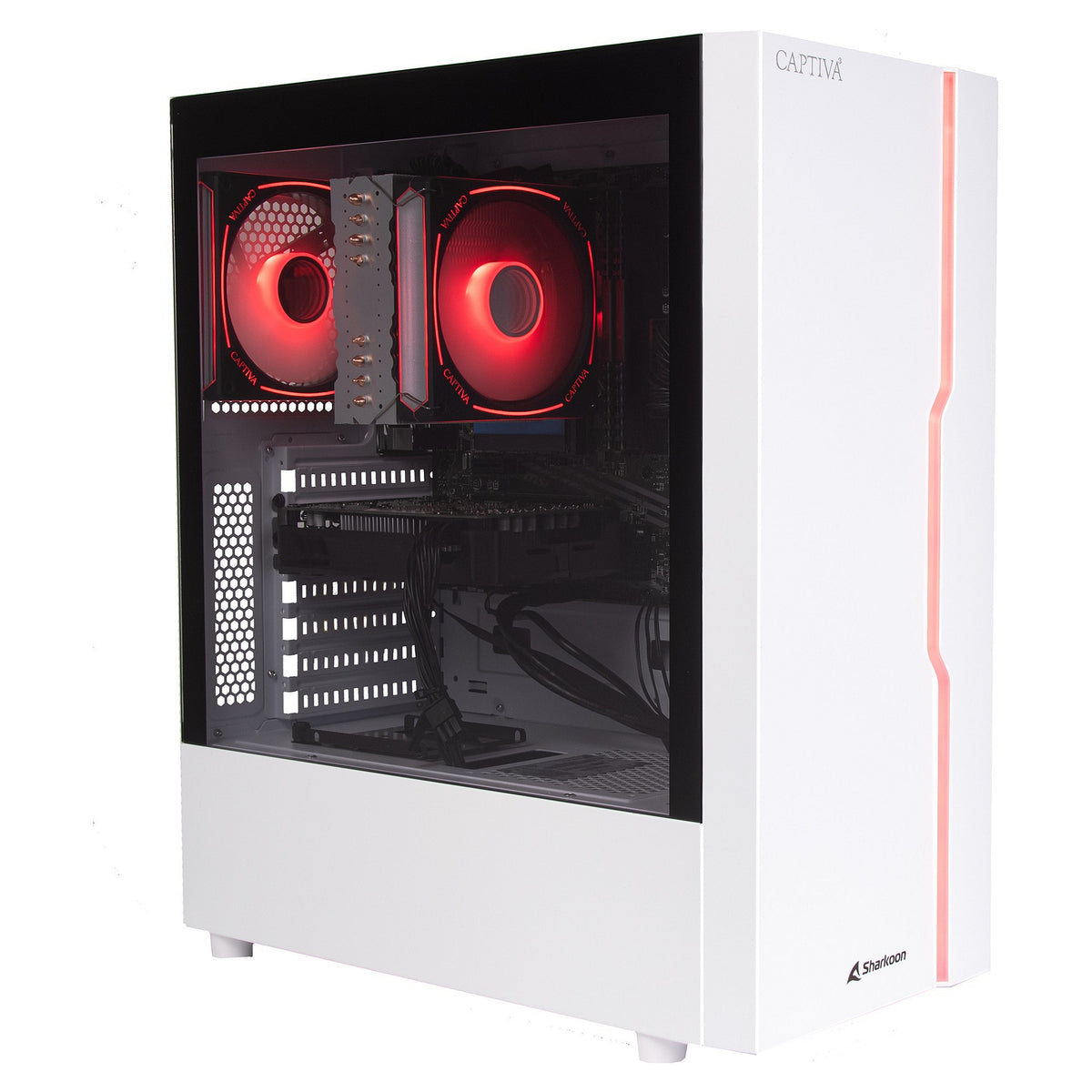 Computador Captiva Advanced Gaming R94-169 RYZ7 5700X, 32 GB 1 TB RTX 5060 Ti, Wi-Fi 6, Windows 11 Home - Captiva