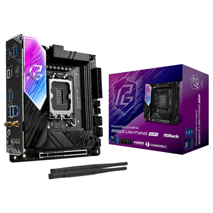Motherboard ASRock B860I Lightning WiFi 1851 mITX HDMI / USB-C DDR5 - ASRock