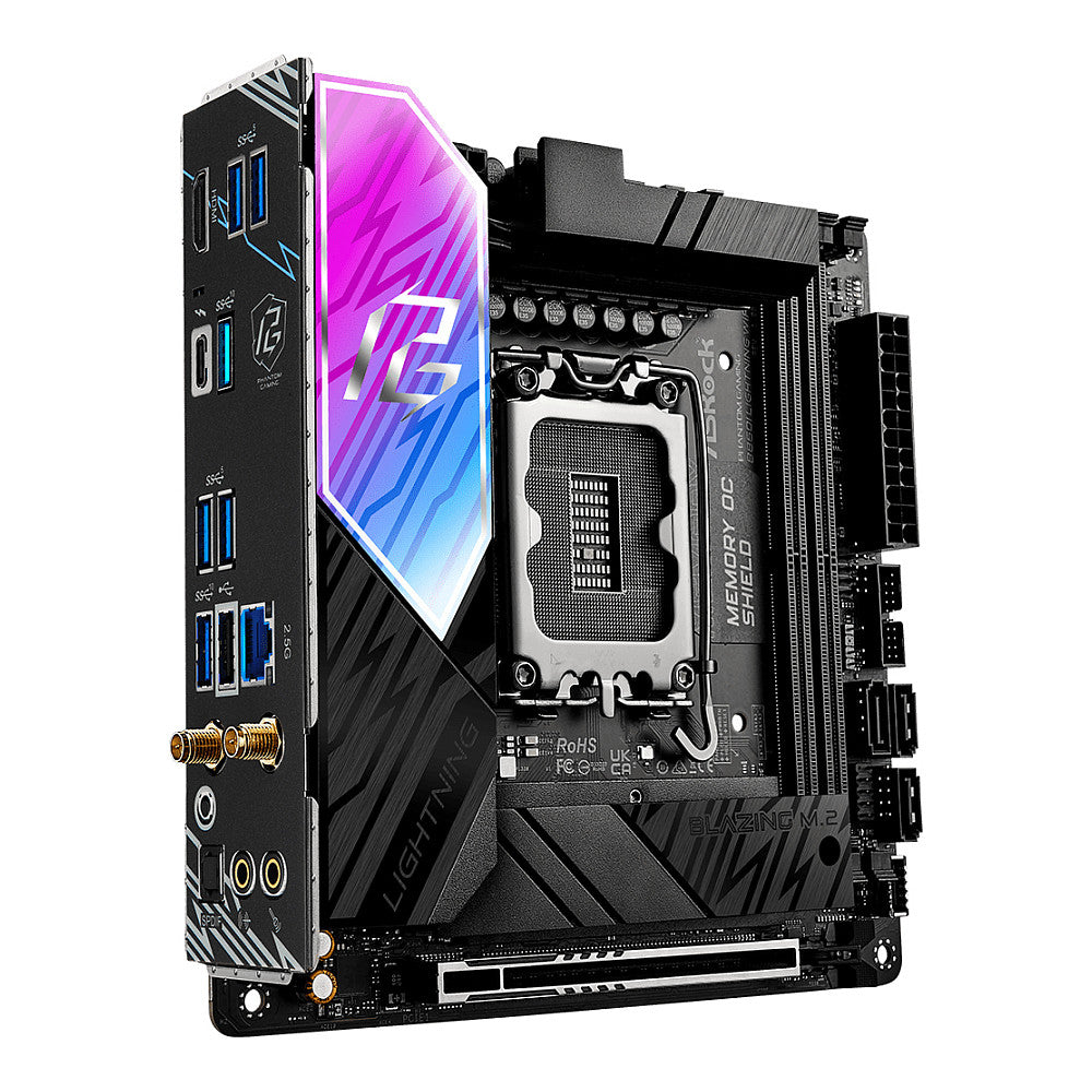 Motherboard ASRock B860I Lightning WiFi 1851 mITX HDMI / USB-C DDR5 - ASRock