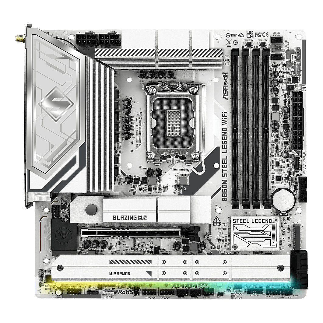 Motherboard ASRock B860M Steel Legend WiFi 1851 mATX HDMI / DP DDR5 - ASRock