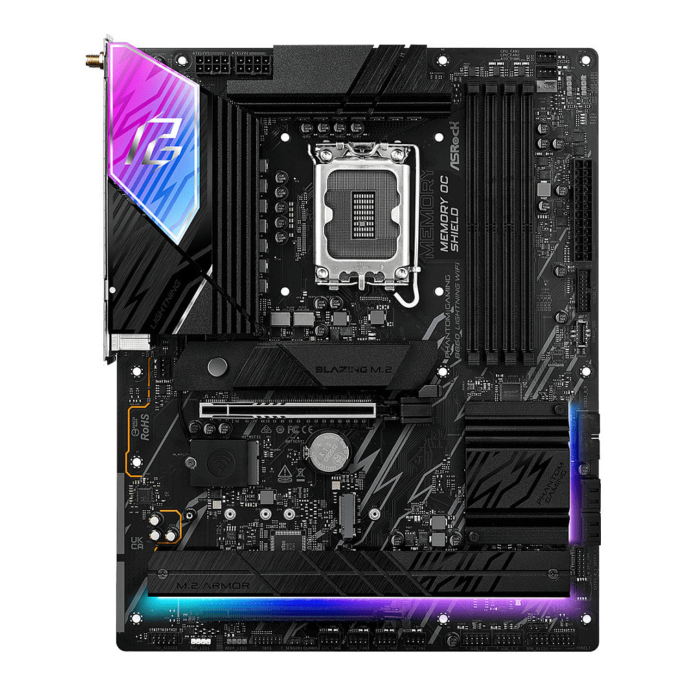 Motherboard ASRock B860 Lightning WiFi 1851 ATX HDMI / DP / USB-C DDR5 - ASRock