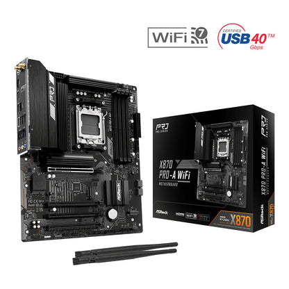 Motherboard ASRock X870 Pro-A WIFI (AM5) (D) - ASRock
