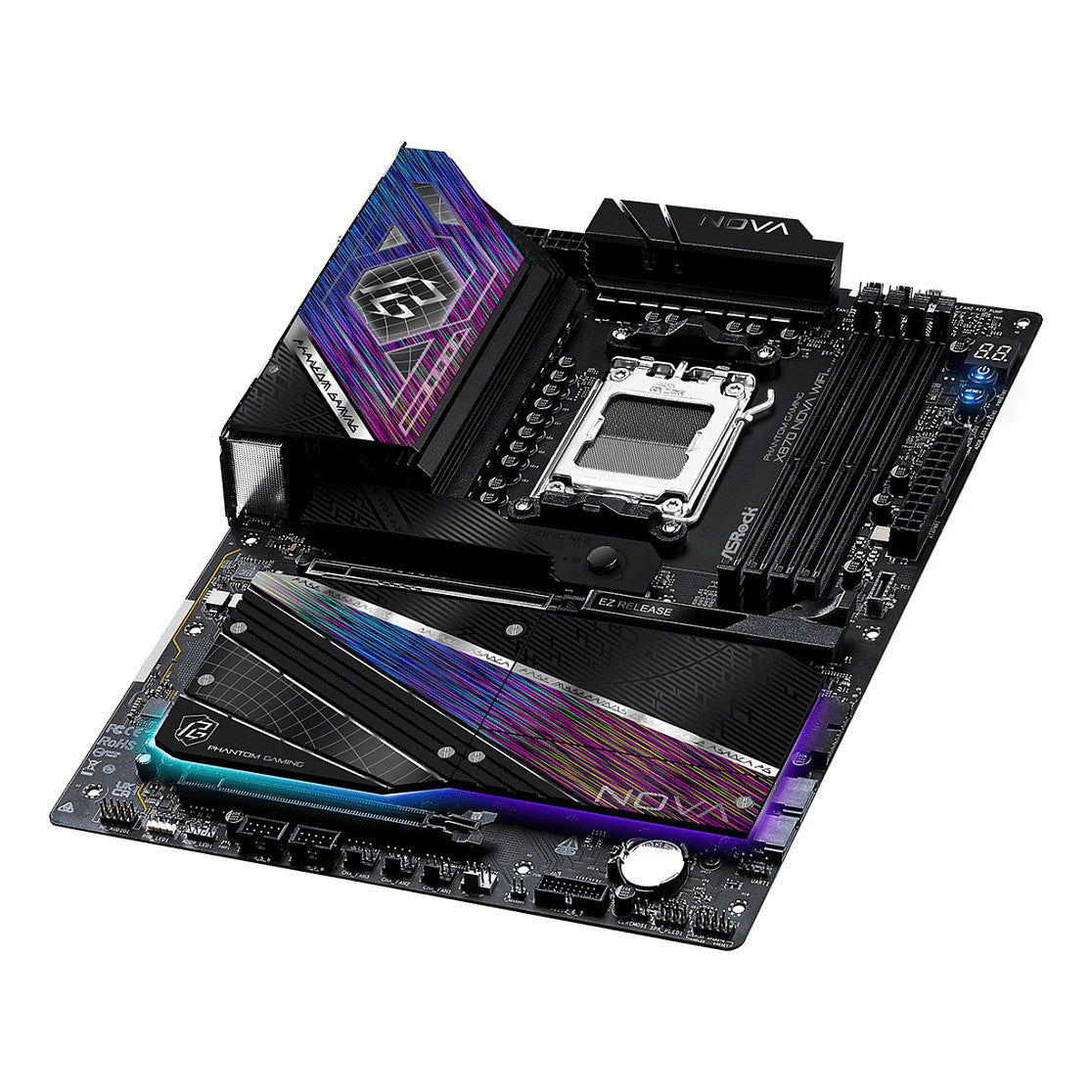Motherboard ASRock X870 Nova WiFi AM5 ATX HDMI / USB-C DDR5 - ASRock