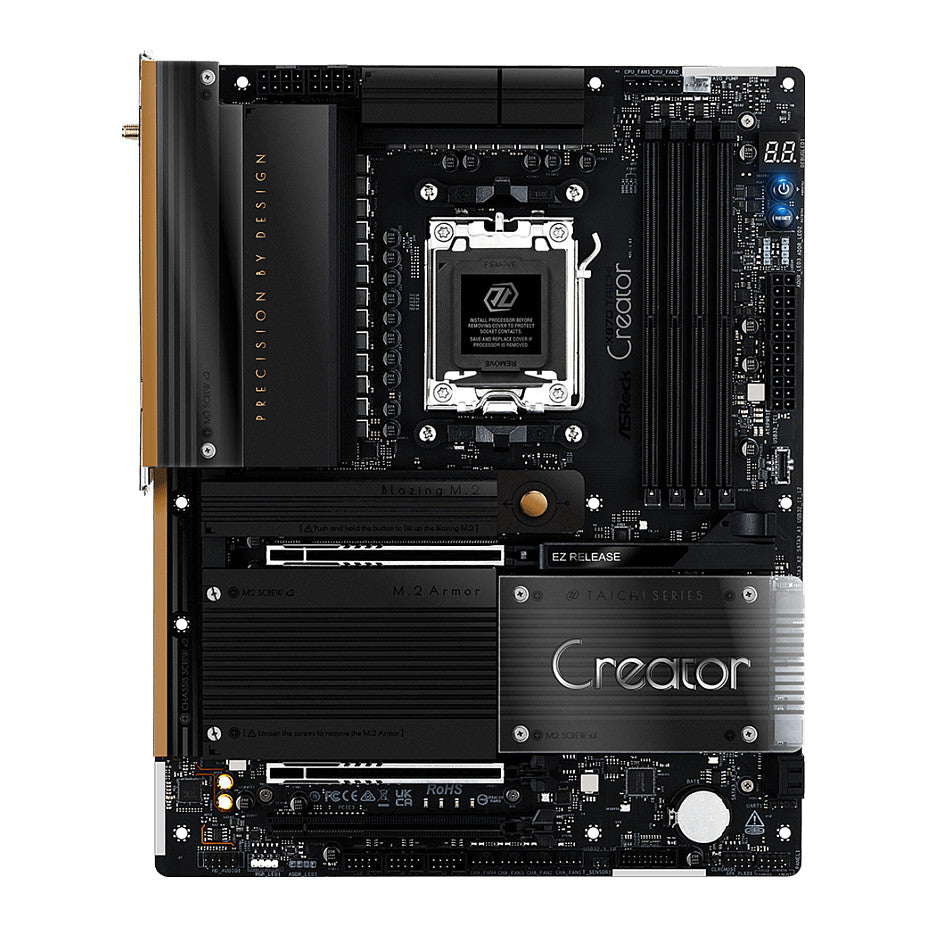 Motherboard ASRock X870 Taichi Creator AM5 ATX HDMI / USB-C DDR5 - ASRock