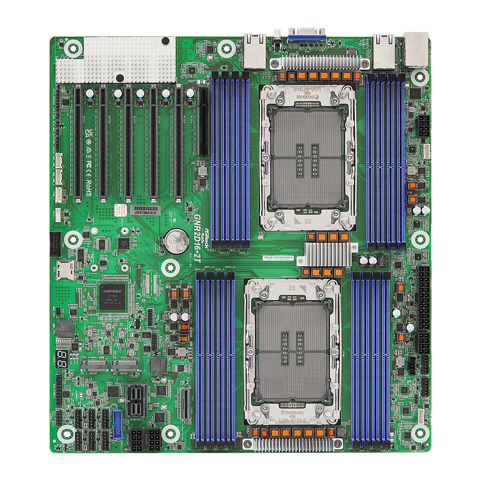 Motherboard ASRock Motherboard GNR2D16-2T EEB like dual Sockel 4710 Single - ASRock