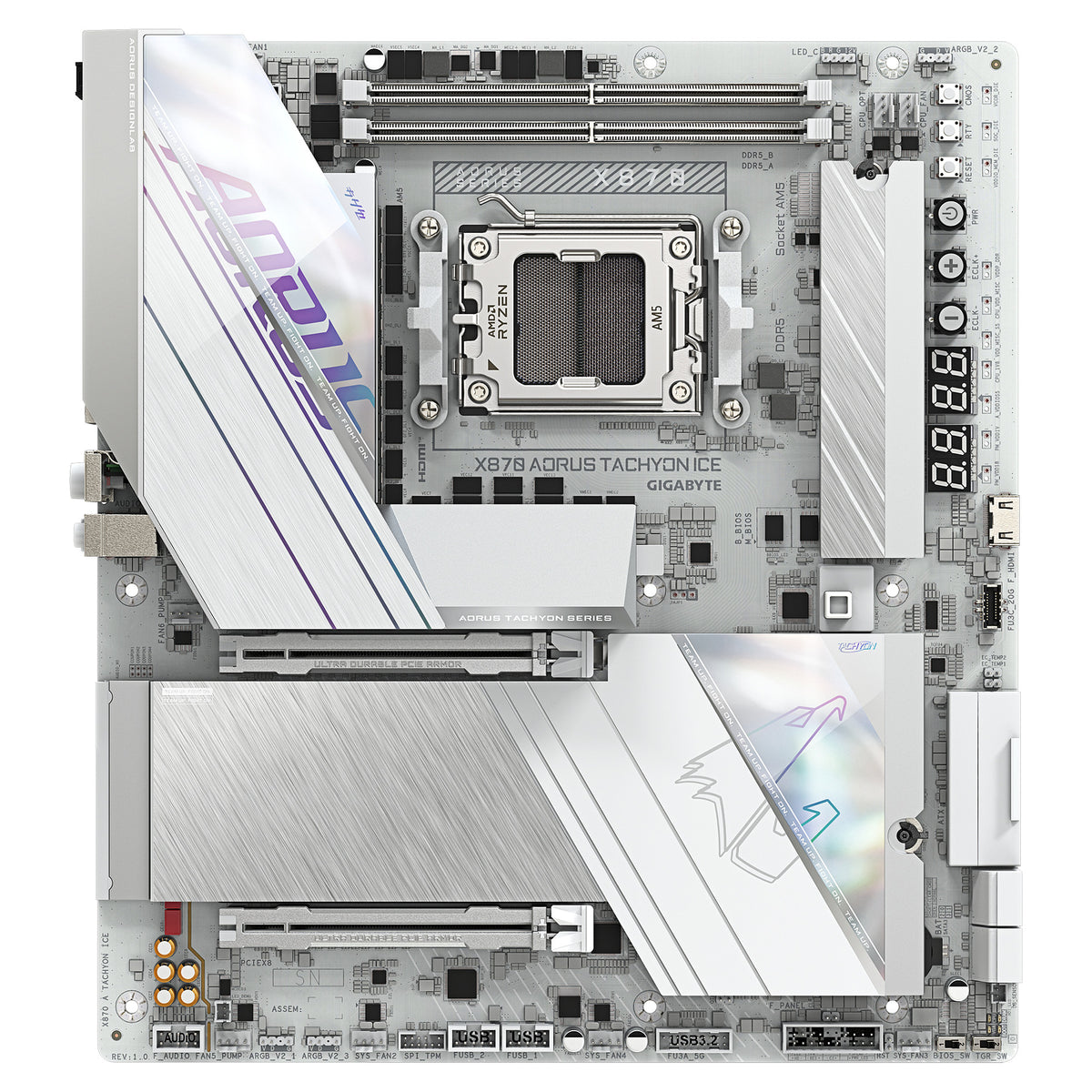 Motherboard Gigabyte X870 AORUS TACHYON ICE - Gigabyte