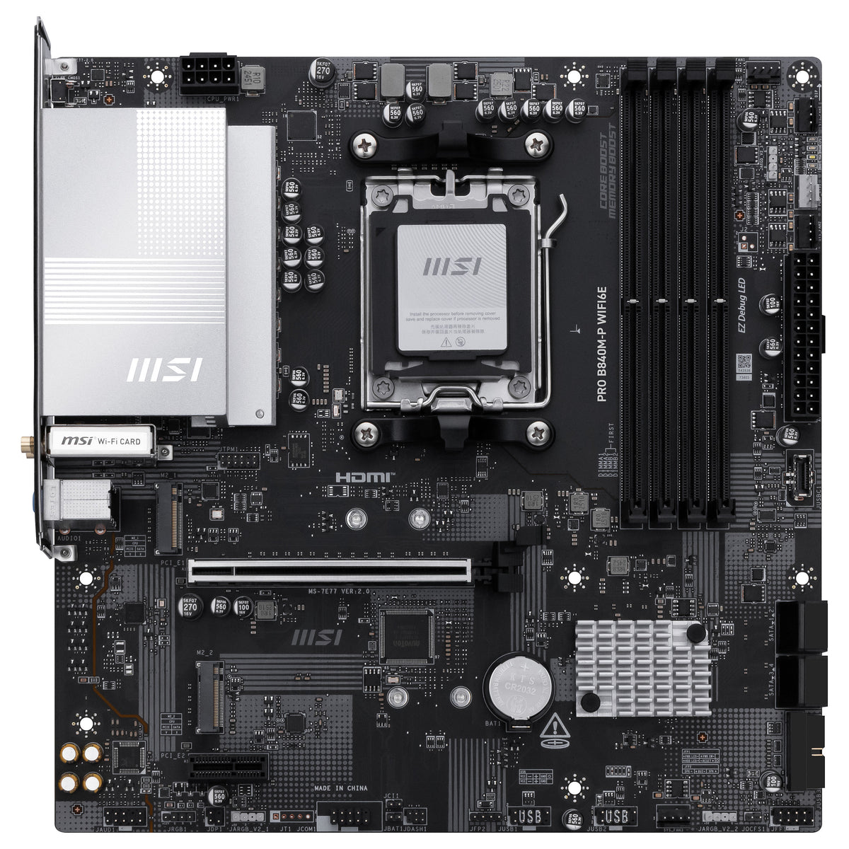Motherboard MSI PRO B840M-P WIFI6E - MSI