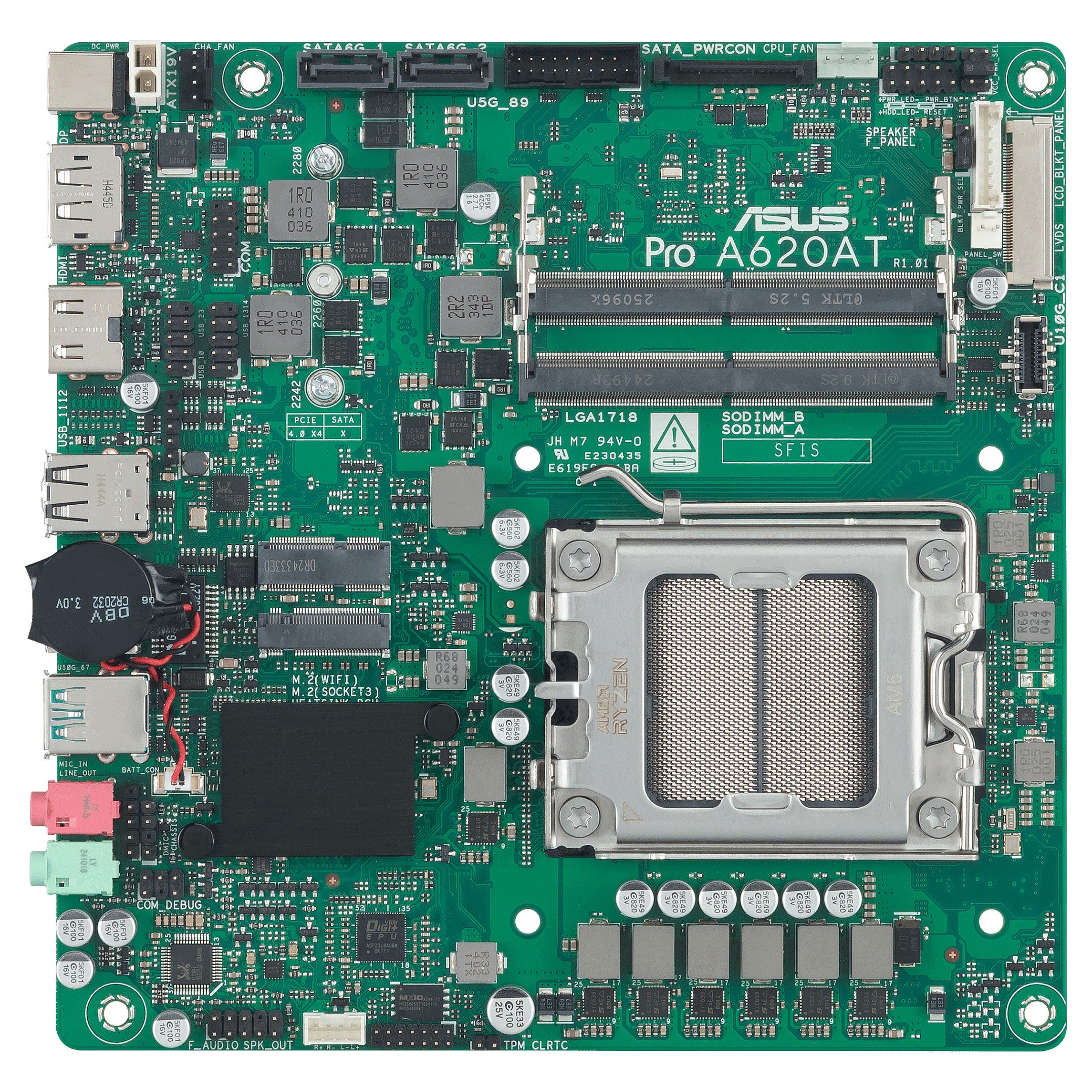 Motherboard ASUS Pro A620AT-CSM - ASUS