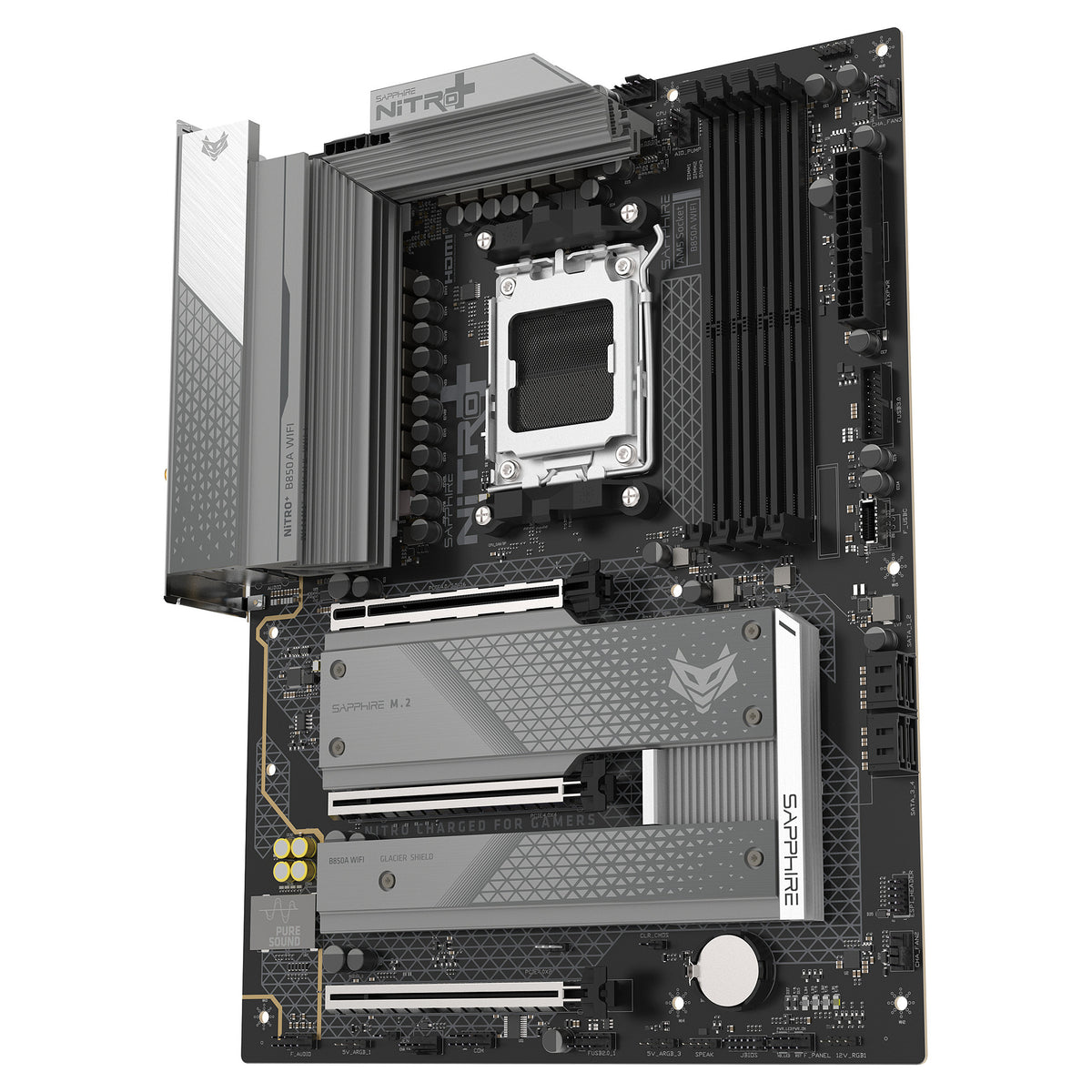 Motherboard Sapphire NITRO+ B850A WIFI7 1xHDMI 1.4 1xDP 1.2 - Sapphire