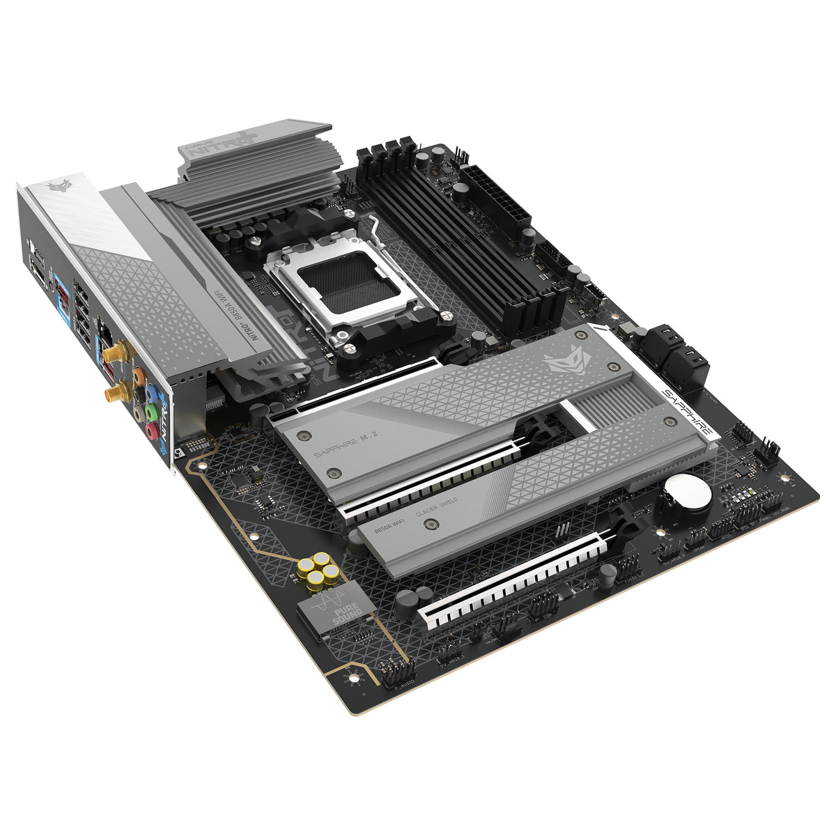 Motherboard Sapphire NITRO+ B850A WIFI7 1xHDMI 1.4 1xDP 1.2 - Sapphire