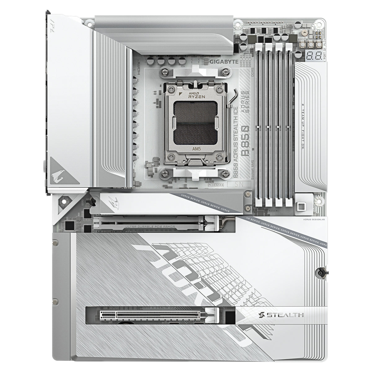 Motherboard Gigabyte B850 AORUS STEALTH ICE - Gigabyte