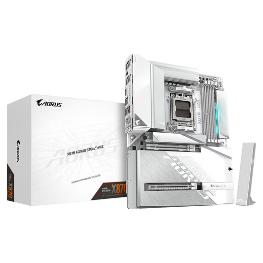 Motherboard Gigabyte X870 AORUS STEALTH ICE - Gigabyte