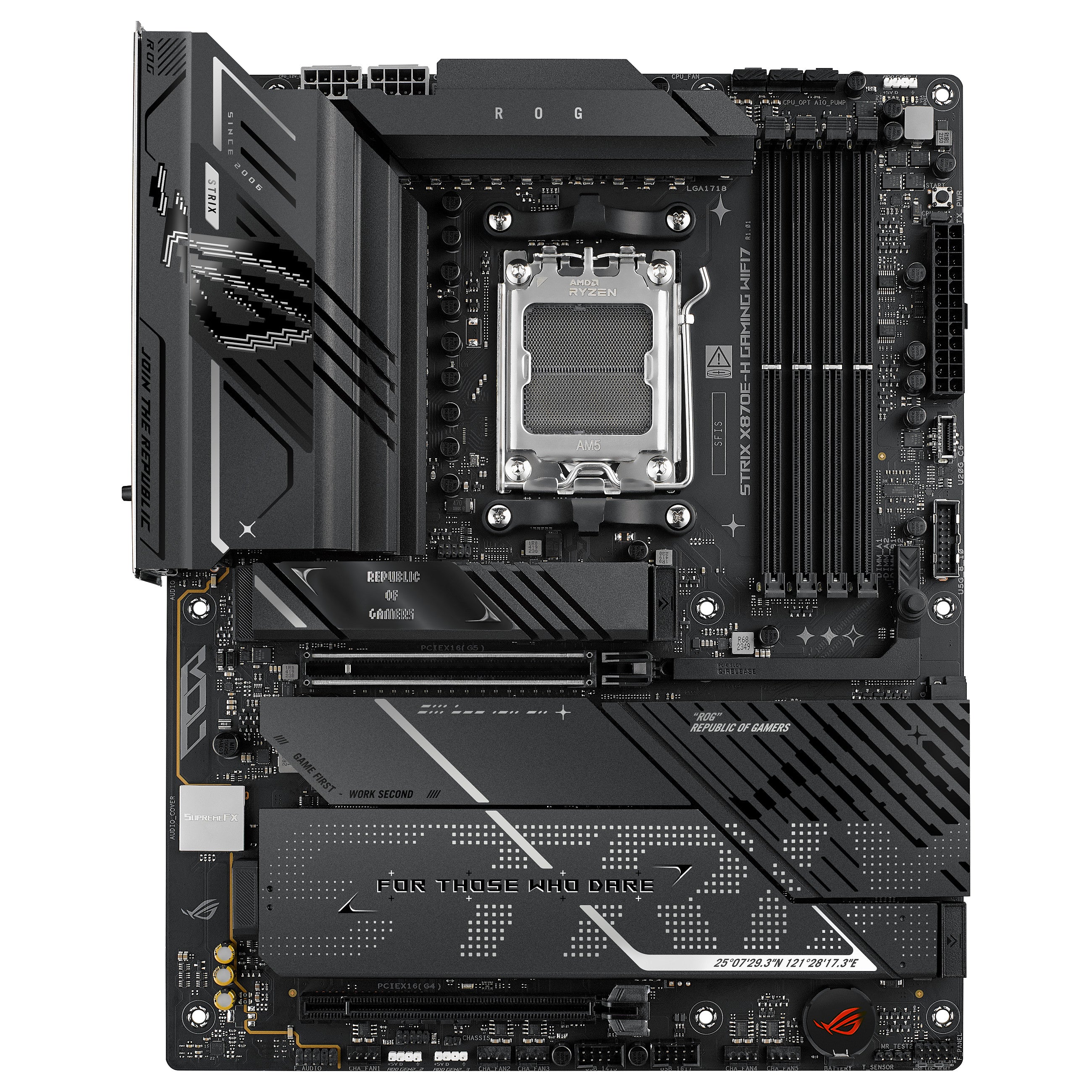 Motherboard ASUS ROG STRIX X870E-H GAMING WIFI7 - ASUS