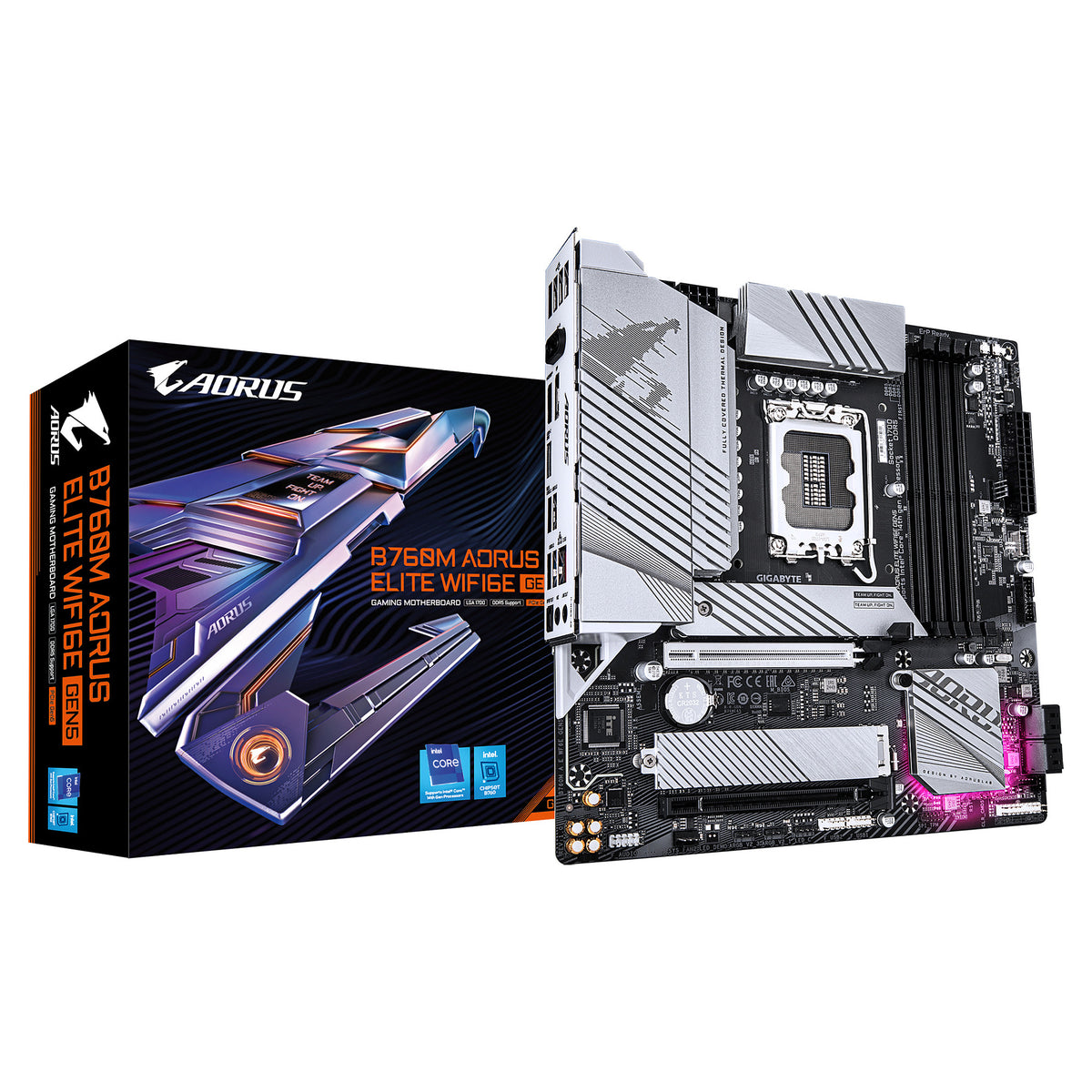 Motherboard Gigabyte B760M AORUS ELITE WIFI6E GEN5 - Gigabyte