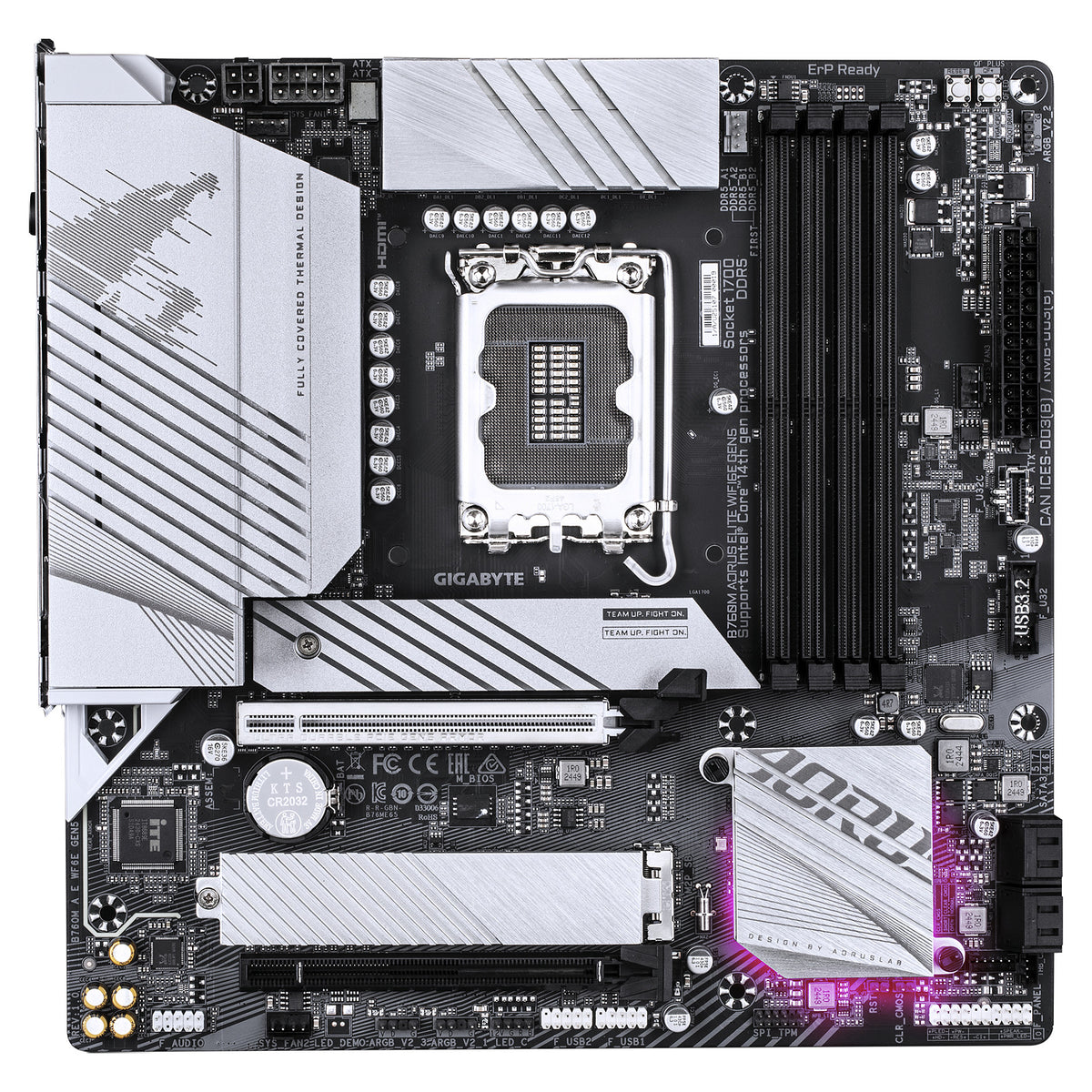 Motherboard Gigabyte B760M AORUS ELITE WIFI6E GEN5 - Gigabyte