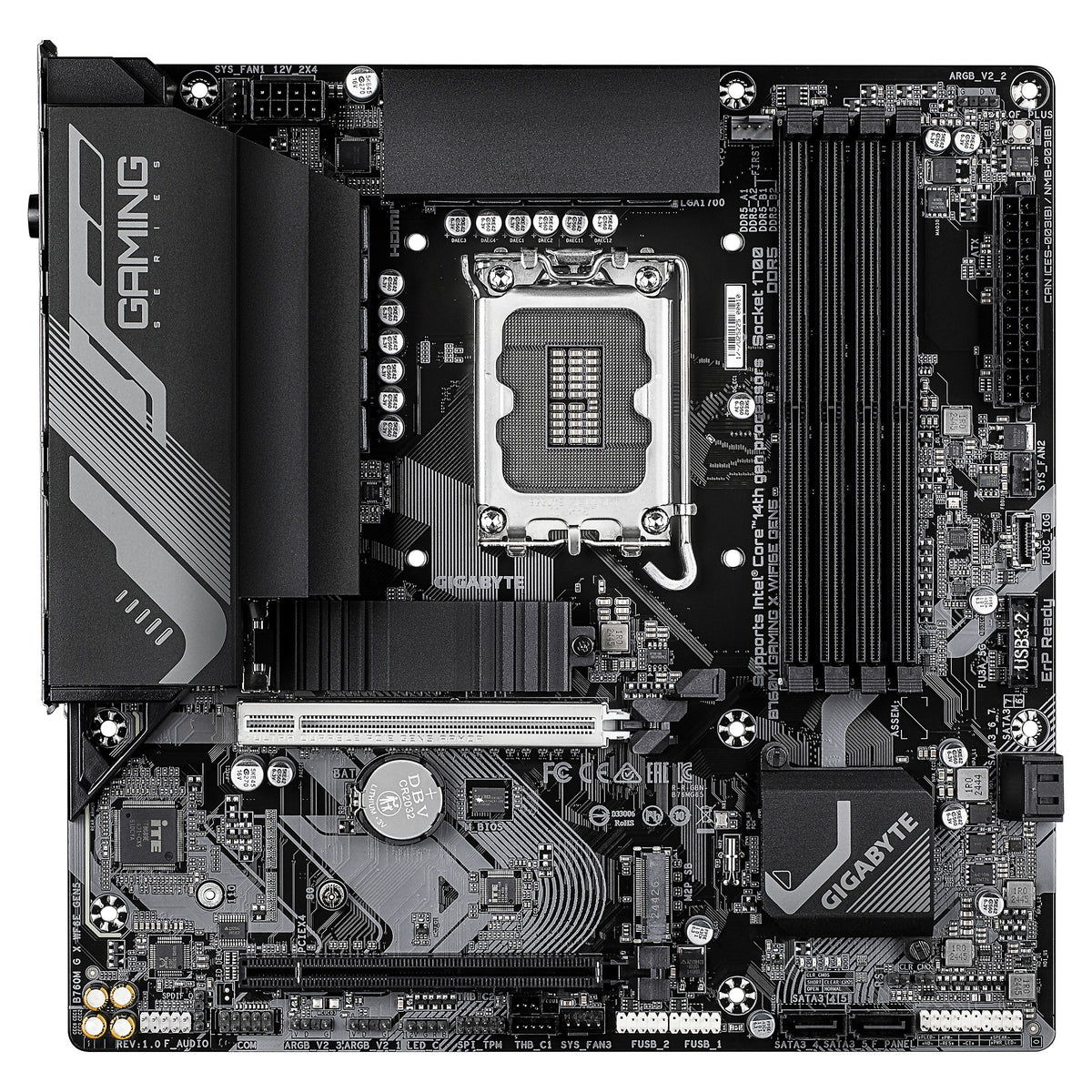 Motherboard Gigabyte B760M GAMING X WIFI6E GEN5 - Gigabyte