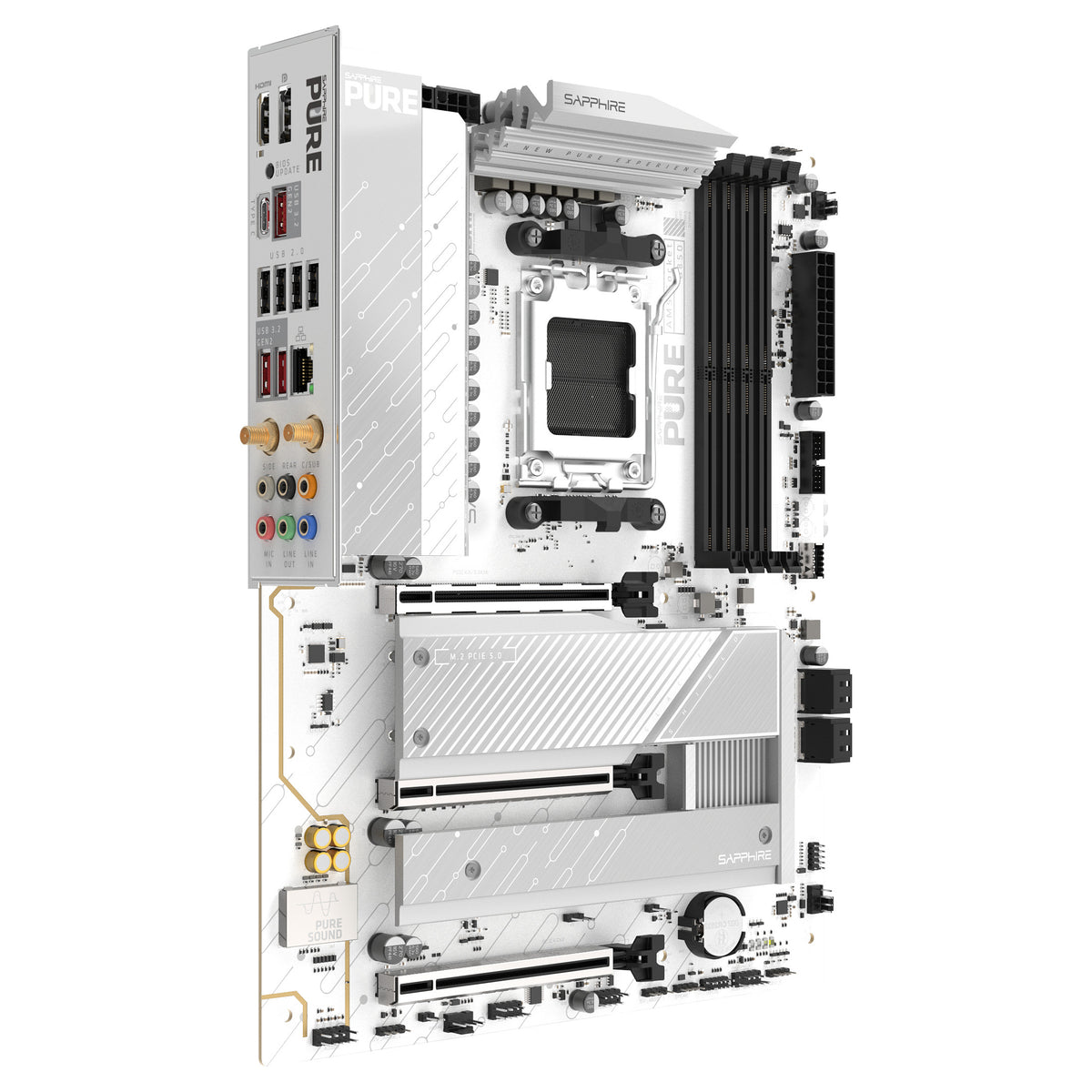 Motherboard Sapphire PURE B850A WIFI7 1xHDMI 1.4 1xDP 1.2 - Sapphire